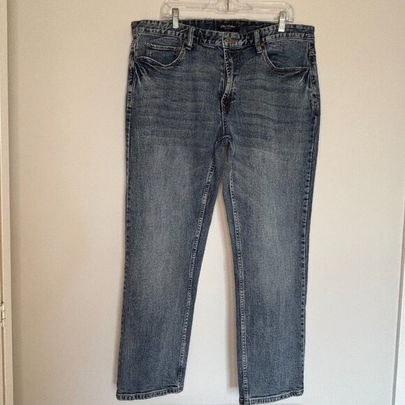 Flag & Anthem Other - FLAG & ANTHEM 38x30 Jean Nashville Straight Erie Wash Premium Denim EUC